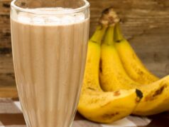 Recette de shake pour grossir : banane, protéine, beurre d’arachide Recette de shake pour grossir : banane, protéine, beurre d’arachide