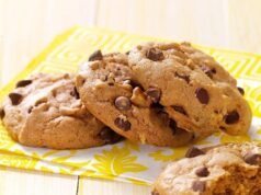 Biscuits végétaliens aux brisures de chocolat