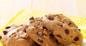Biscuits végétaliens aux brisures de chocolat